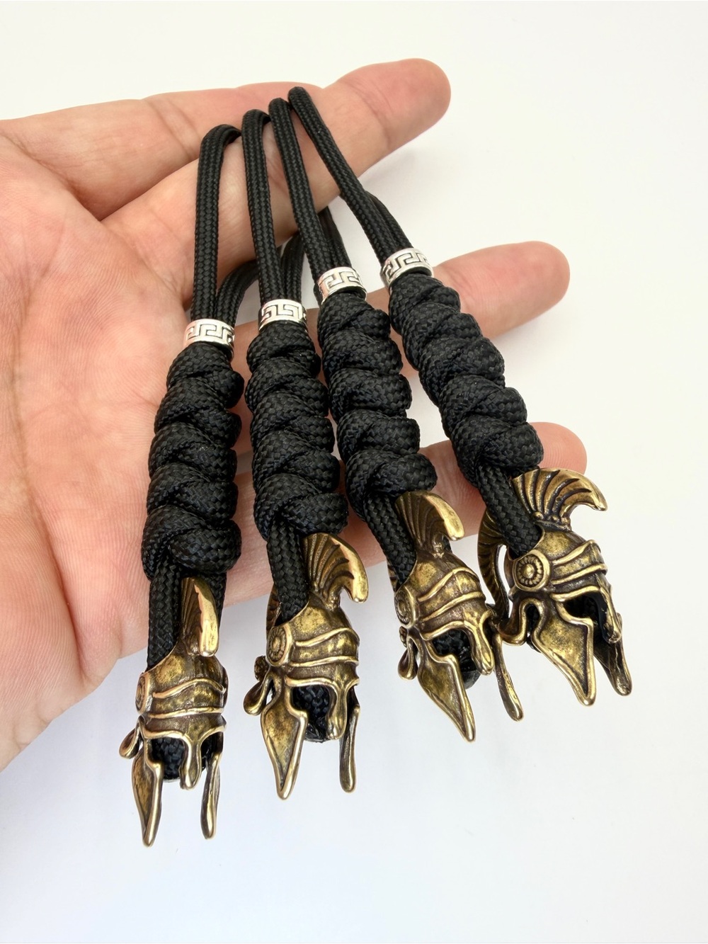 Spartan Helmet Paracord Lanyard for EDC Knives, Keys, and Gear Accessories